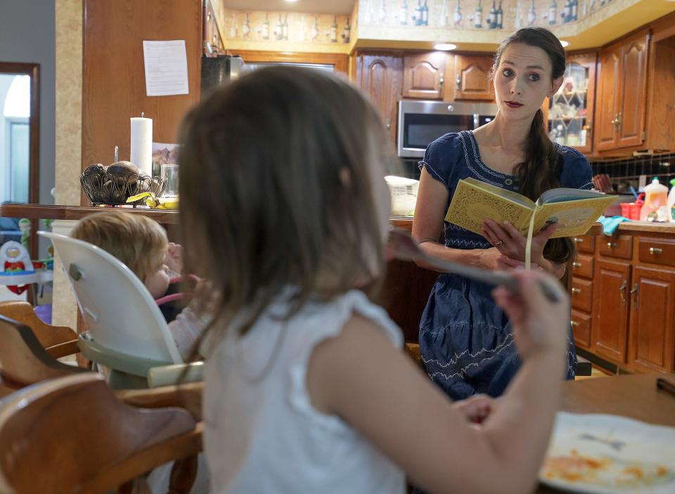 Rachael Denhollander reads 