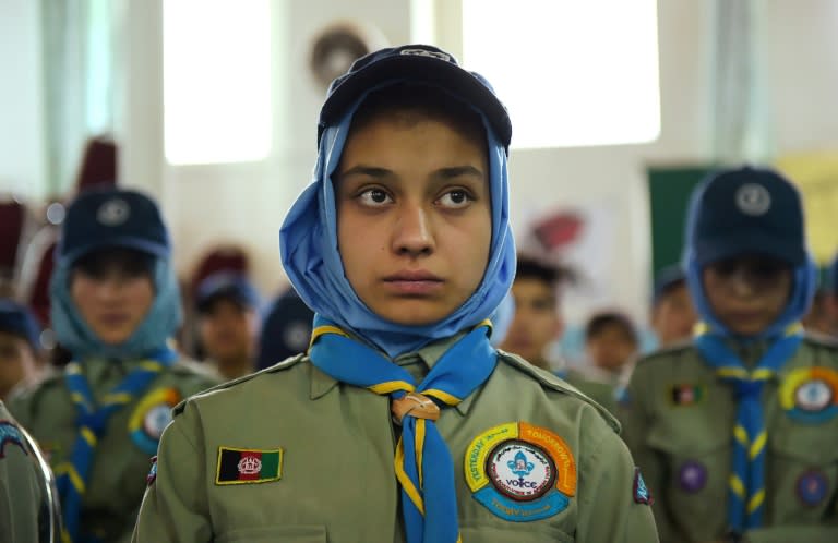 Girls make up nearly 40 percent of Afghan Scouts nationwide