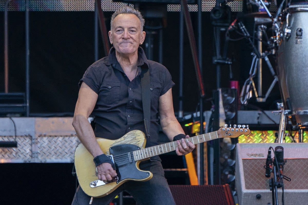 Bruce Springsteen has had to postpone his September tour dates due to suffering from peptic ulcer disease  (PA Wire)