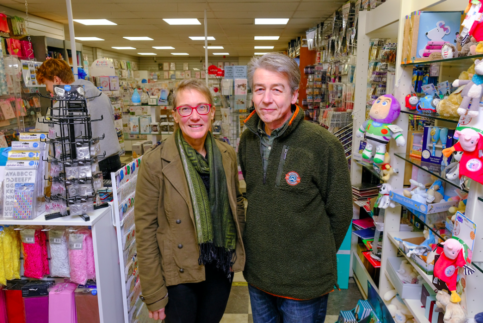 Alasdair and Lydia Walker-Cox have run the shop for 30 years and say they are prepared to risk going to jail. (SWNS)