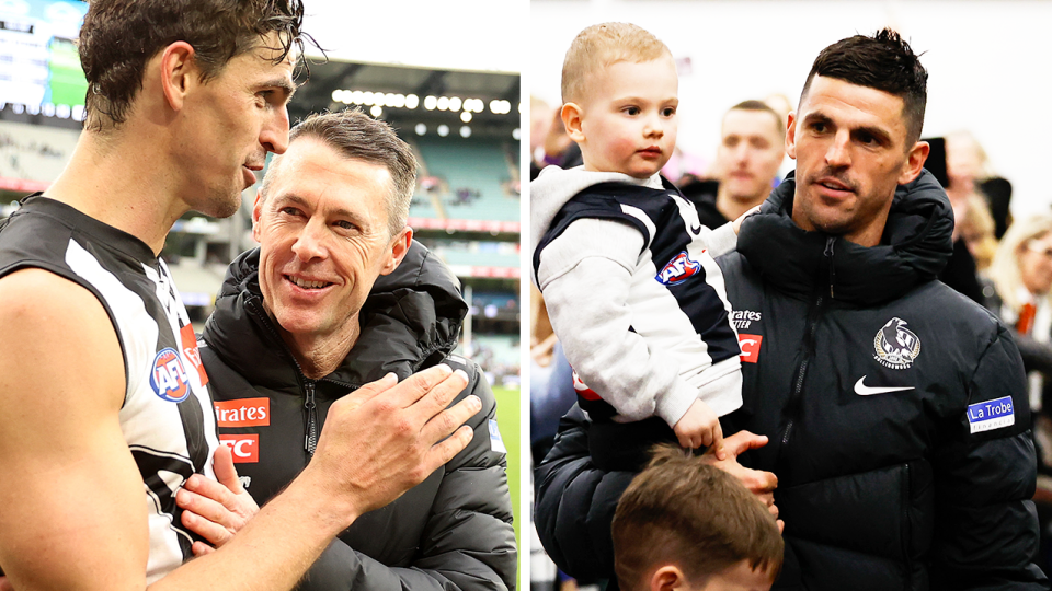 Collingwood great Scott Pendlebury (pictured) has announced he has been granted a new contract to play next year for the Magpies. (Getty Images)