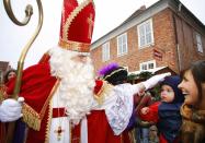 <p>December 25 may be Christmas, but most of the holiday fun in Holland happens on <span class="redactor-unlink">Sinterklaas Avond (December 5,)</span> or St. Nicholas Eve. Sinterklaas <a href="https://www.housebeautiful.com/entertaining/holidays-celebrations/g13090381/amazon-holiday-gift-guide/" rel="nofollow noopener" target="_blank" data-ylk="slk:leaves presents;elm:context_link;itc:0;sec:content-canvas" class="link ">leaves presents</a> for all of the children that night.</p>