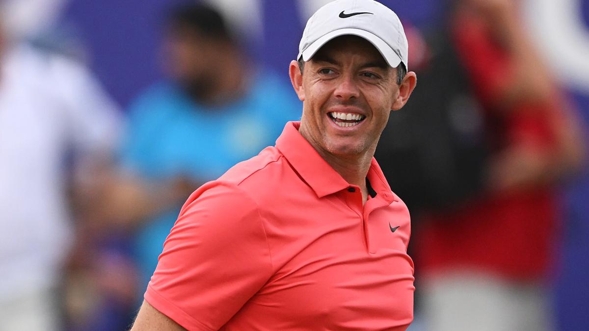 McIlroy tee shot lands on spectator's lap in Dubai