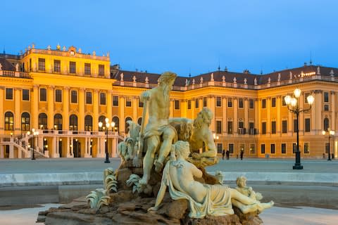 Schoenbrunn Palace - Credit: GETTY