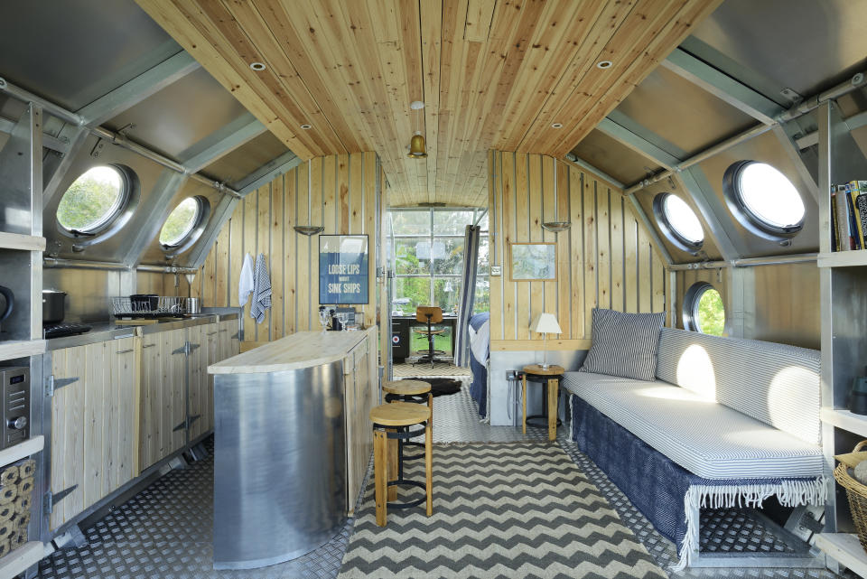 The AirShip has an incredible kitchen. (Nigel Rigden/SWNS)