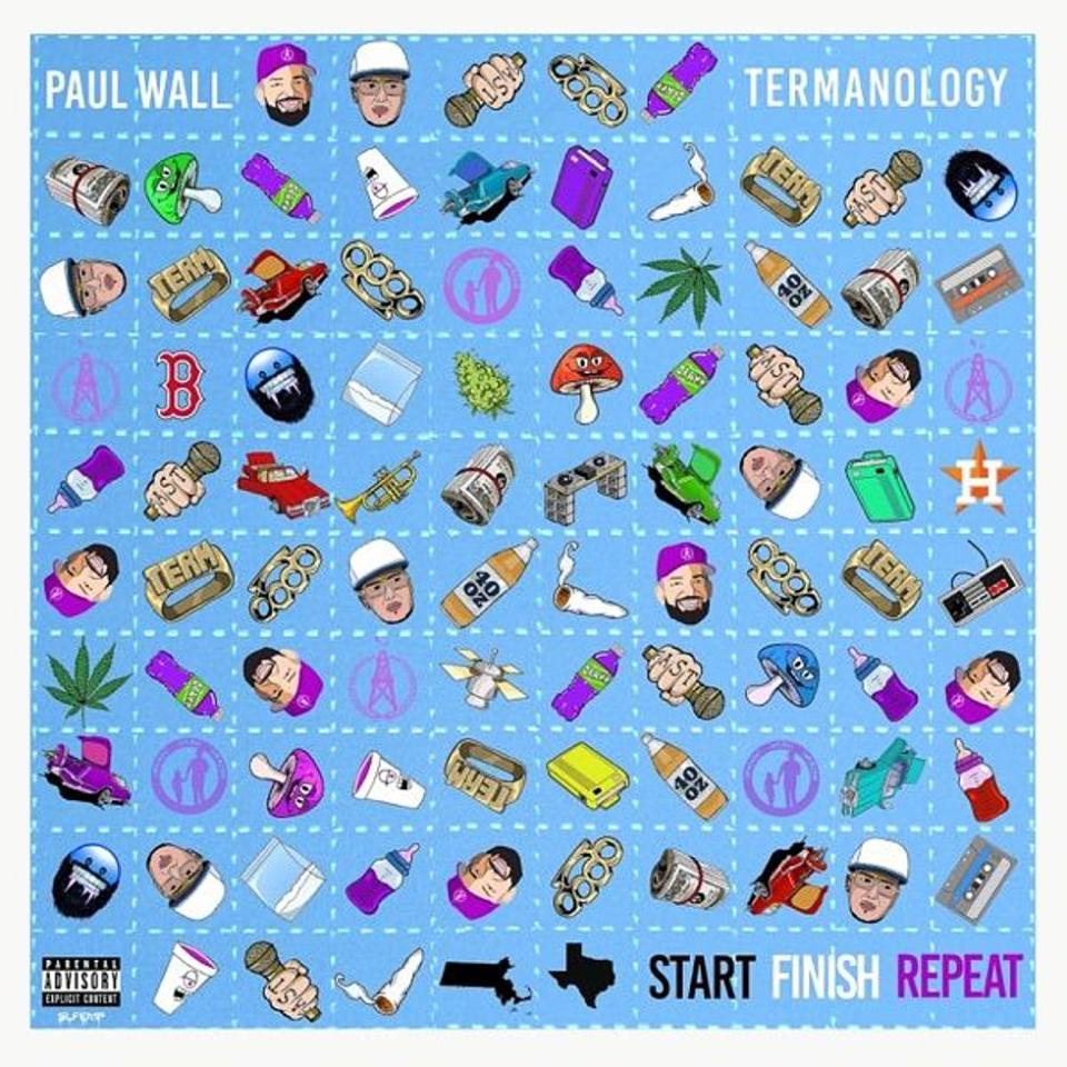 Paul Wall And Termanology 'Start, Finish, Repeat' Album Cover
