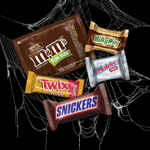 Mars Skittles Starburst Snickers Twix And M&ms Halloween Candy