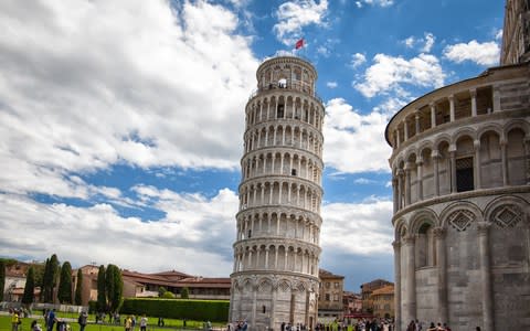 The Leaning Tower of Pisa in the daytime - Credit: Getty