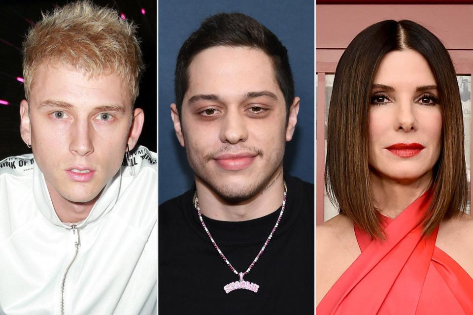 Machine Gun Kelly Says He and Pete Davidson Crashed Sandra Bullocks Easter Party