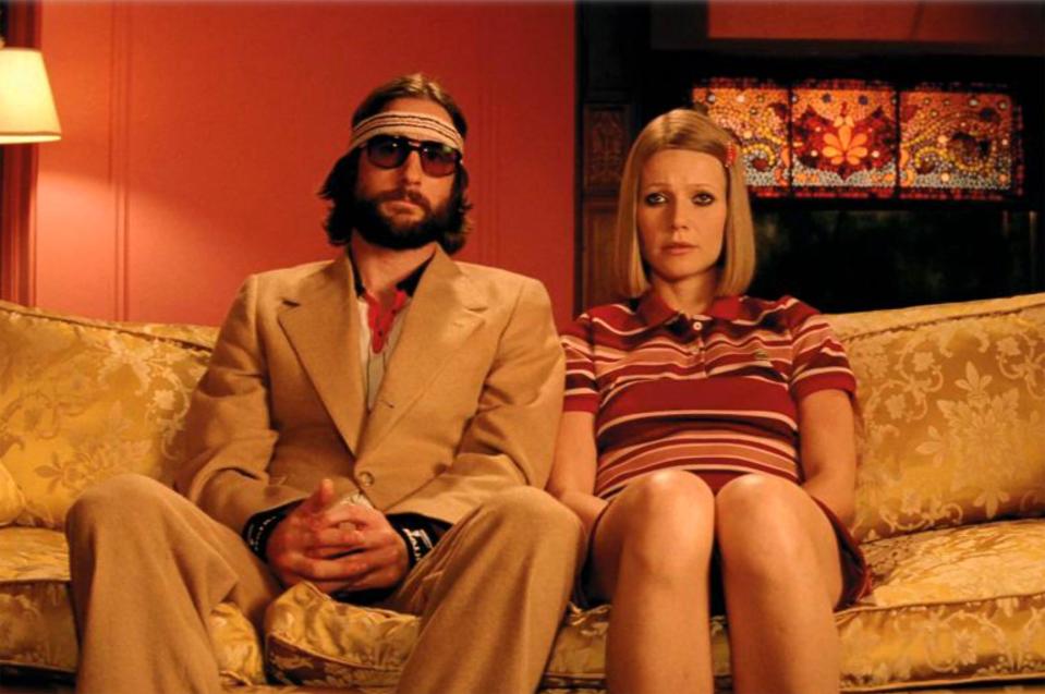 THE ROYAL TENENBAUMS 2001 Buena Vista Pictures film with Gwyneth Paltrow and Luke Wilson
