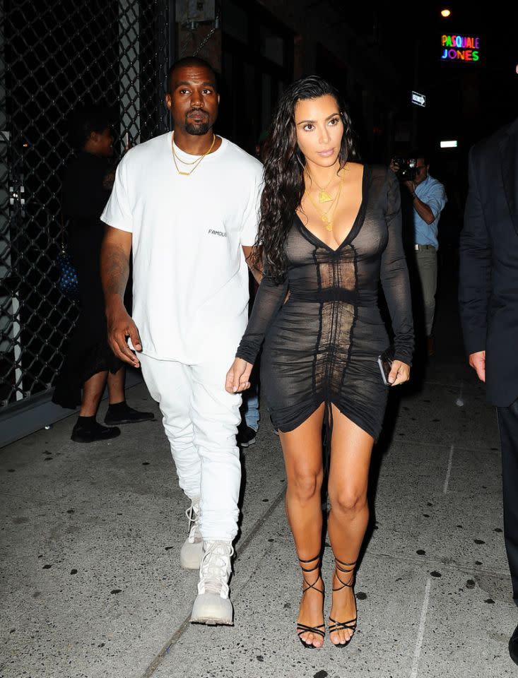 Kim Kardashian et Kanye West