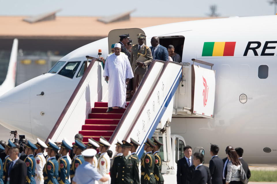 Malian President visits China