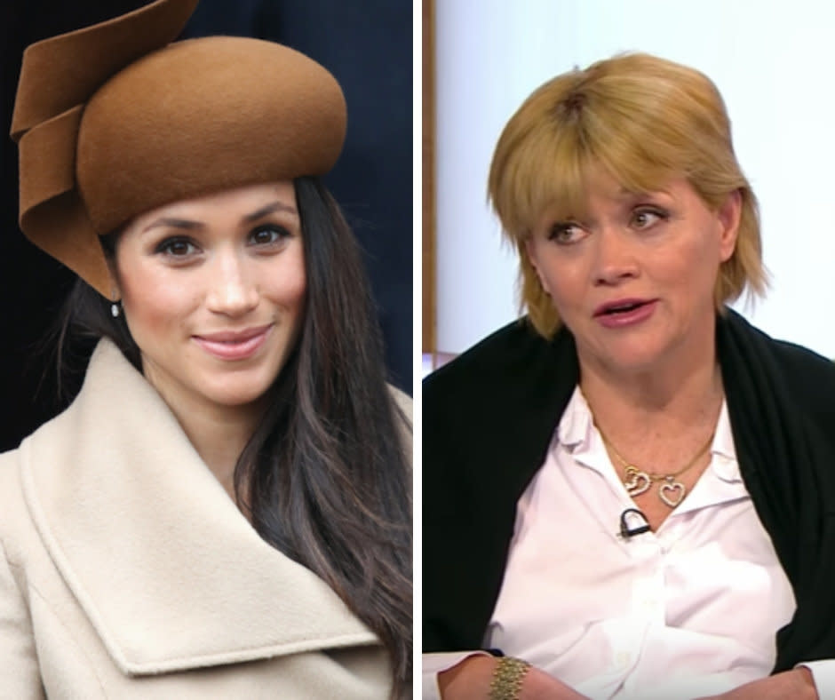 Meghan Markle (L) and her half-sister, Samantha Grant (R).&nbsp; (Photo: )