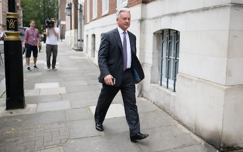 Sir Alan Duncan, who resigned as an FCO minister on Monday, said talks about Ms Zaghari-Ratcliffe's release had been brought to an "abrupt halt" - Credit: Leon Neal/Getty Images Europe