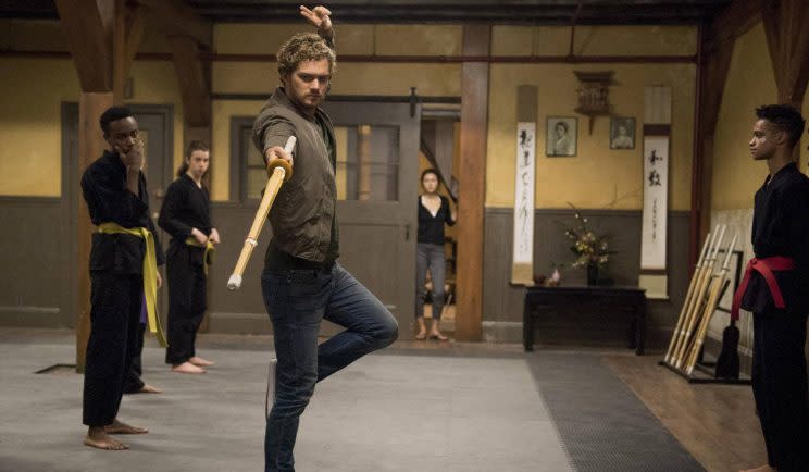 Iron Fist in training - Credit: Netflix