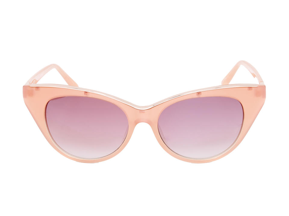 Pink Cat Eyed Sunglasses
