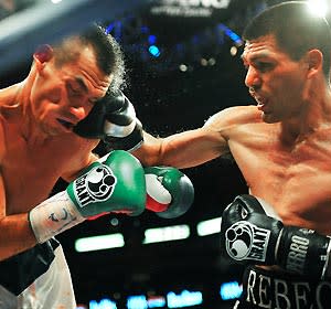 Alfredo Angulo (right) is a promising young fighter who turned down $750,000 to fight on HBO