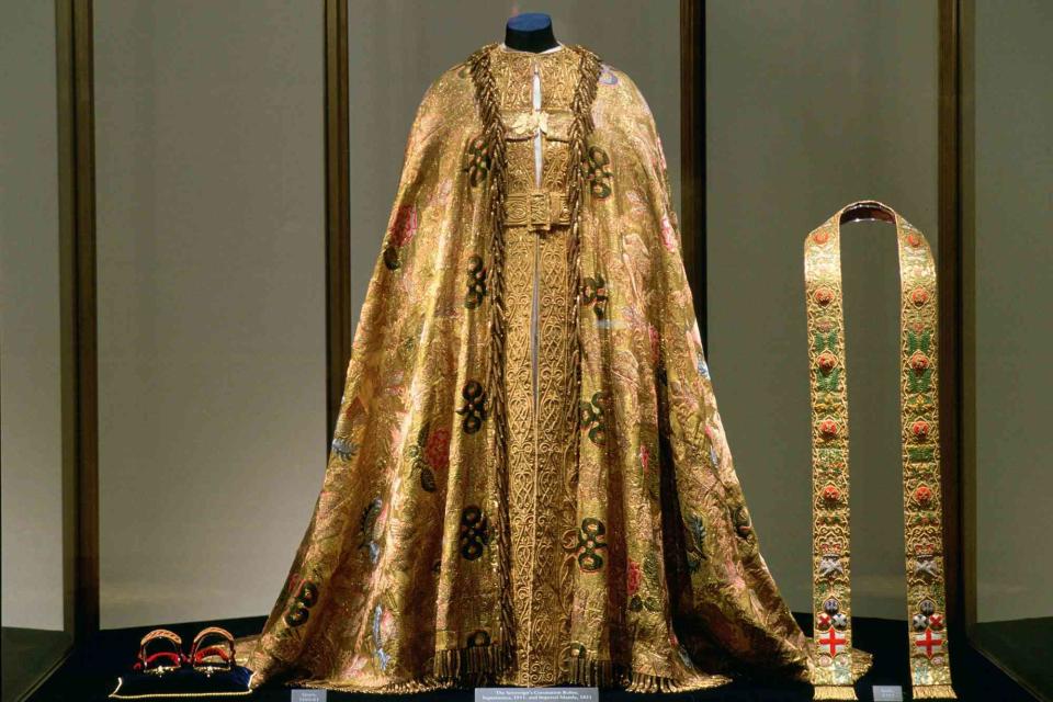 Tim Graham Photo Library via Getty Coronation Robes