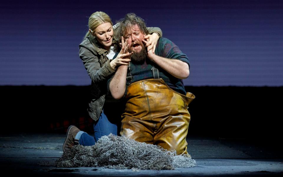 Allan Clayton and Maria Bengtsson in Peter Grimes - YASUKO KAGEYAMA