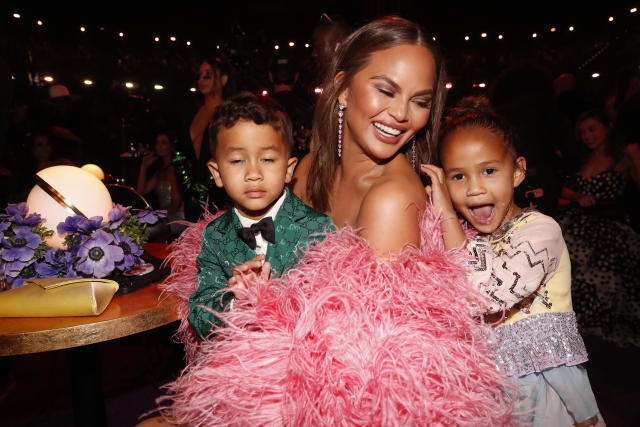 Chrissy Teigen Reveals 'Hardest Part' of Balancing Four Kids (Exclusive)