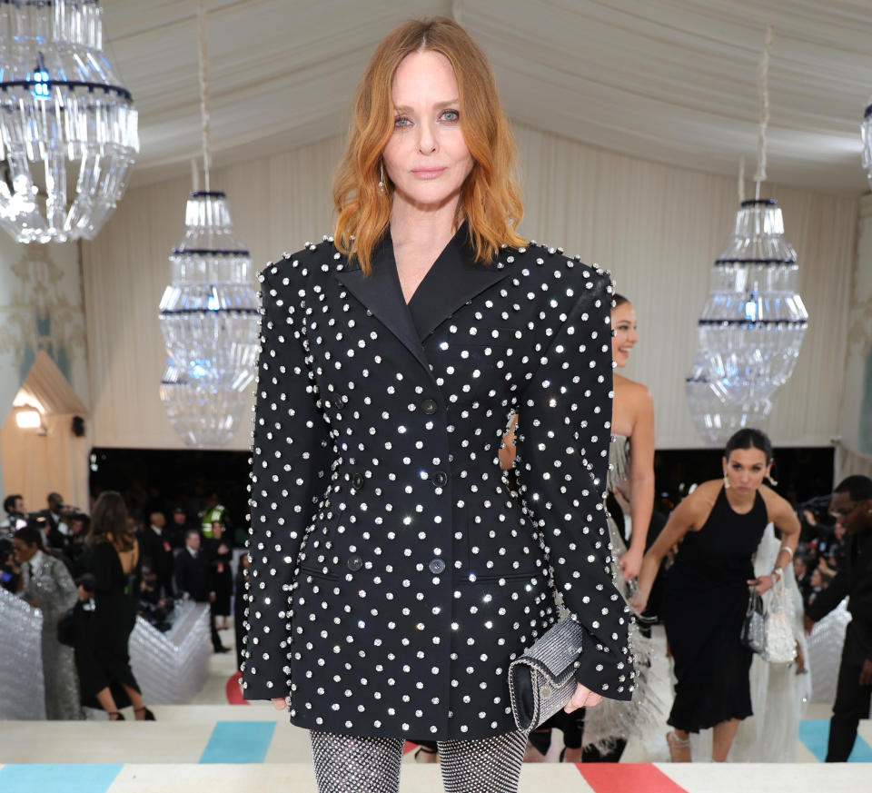 Stella McCartney. Photo by Kevin Mazur/MG23/Getty Images for The Met Museum/Vogue)