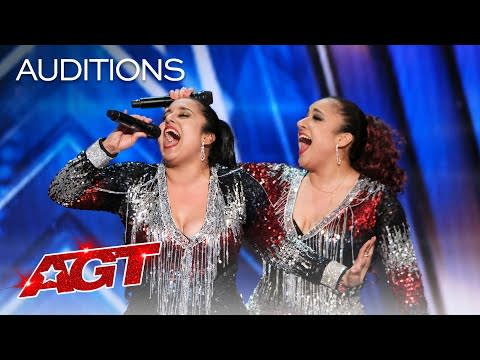 <p>From the moment these twin sisters began singing "It's Raining Men" by <strong>The Weather Girls</strong>, the judges were sold. Their vocals, paired with their spirited enthusiasm, made for an amazing audition. It'll be exciting to see them harmonize in the live shows.</p><p><a href="https://www.youtube.com/watch?v=CW077YsJBQ0" rel="nofollow noopener" target="_blank" data-ylk="slk:See the original post on Youtube;elm:context_link;itc:0;sec:content-canvas" class="link ">See the original post on Youtube</a></p>