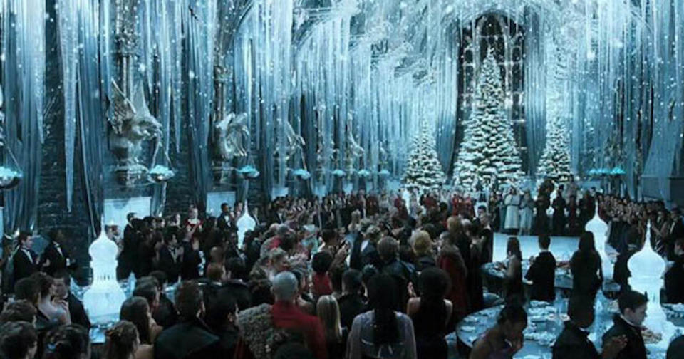 The singer appeared in the ballroom scene of Harry Potter and the Goblet of Fire (Copyright: Warner Bros) 