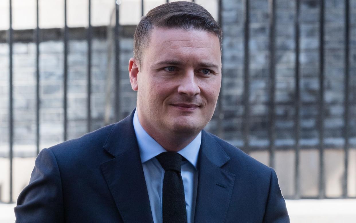 Health Secretary Wes Streeting leaves Downing Street