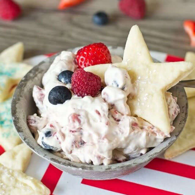 Triple Berry Fruit Dip