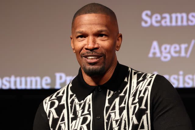 <p>Eric Charbonneau/Getty</p> Jamie Foxx in Los Angeles on Dec. 17, 2023