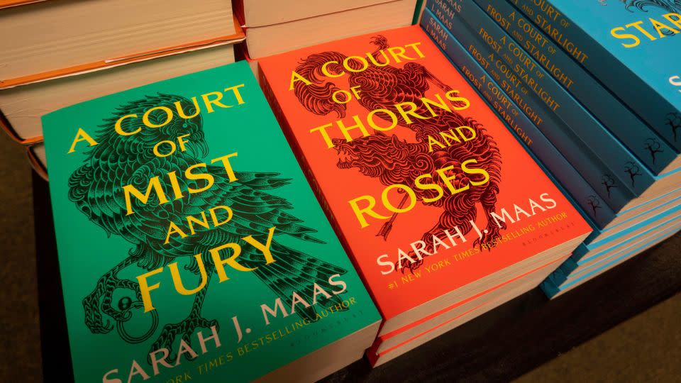 Sarah J. Maas' books — including the wildly popular "A Court of Thorns and Roses" series — have appeared on best seller lists for months straight. - Patti McConville/Alamy