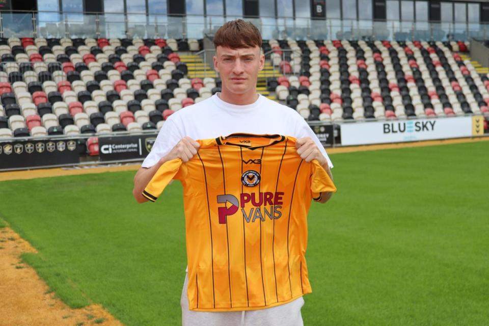 MOVE: County have made Michael Spellman their eighth summer signing <i>(Image: Newport County AFC)</i>