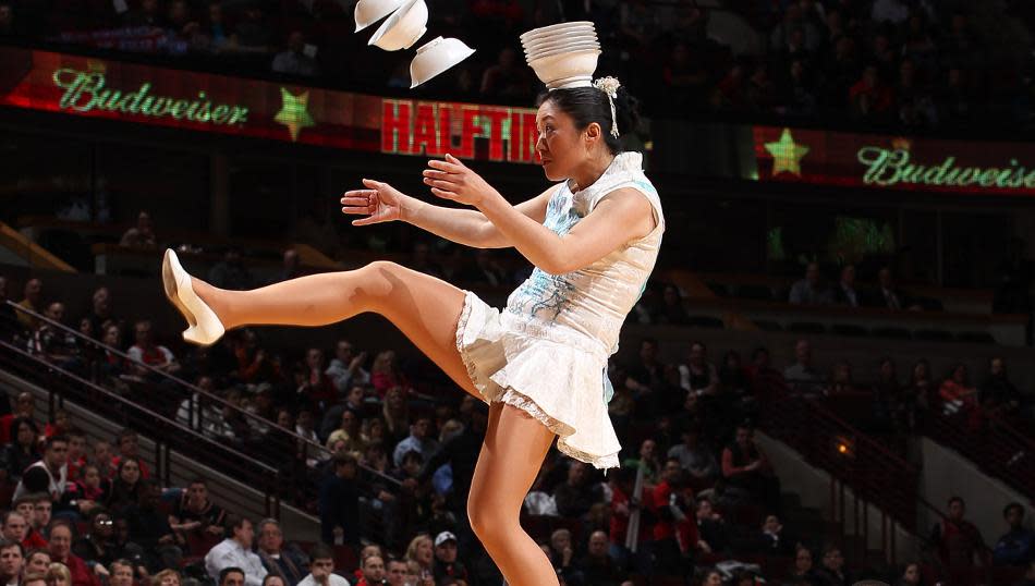 Red Panda has been wowing NBA crowds for decades. (Getty Images)