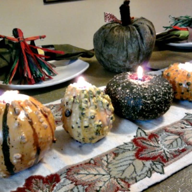 <p>Kid Friendly Things To Do</p><p>You can find these pretty gourd candles at <a href="http://kidfriendlythingstodo.com/2012/11/making-gourd-candles/" rel="nofollow noopener" target="_blank" data-ylk="slk:Kid Friendly Things To Do;elm:context_link;itc:0;sec:content-canvas" class="link ">Kid Friendly Things To Do</a>.</p>