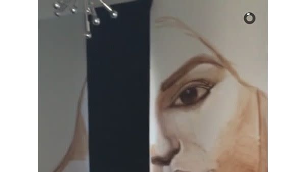 Kylie Jenner home mural
