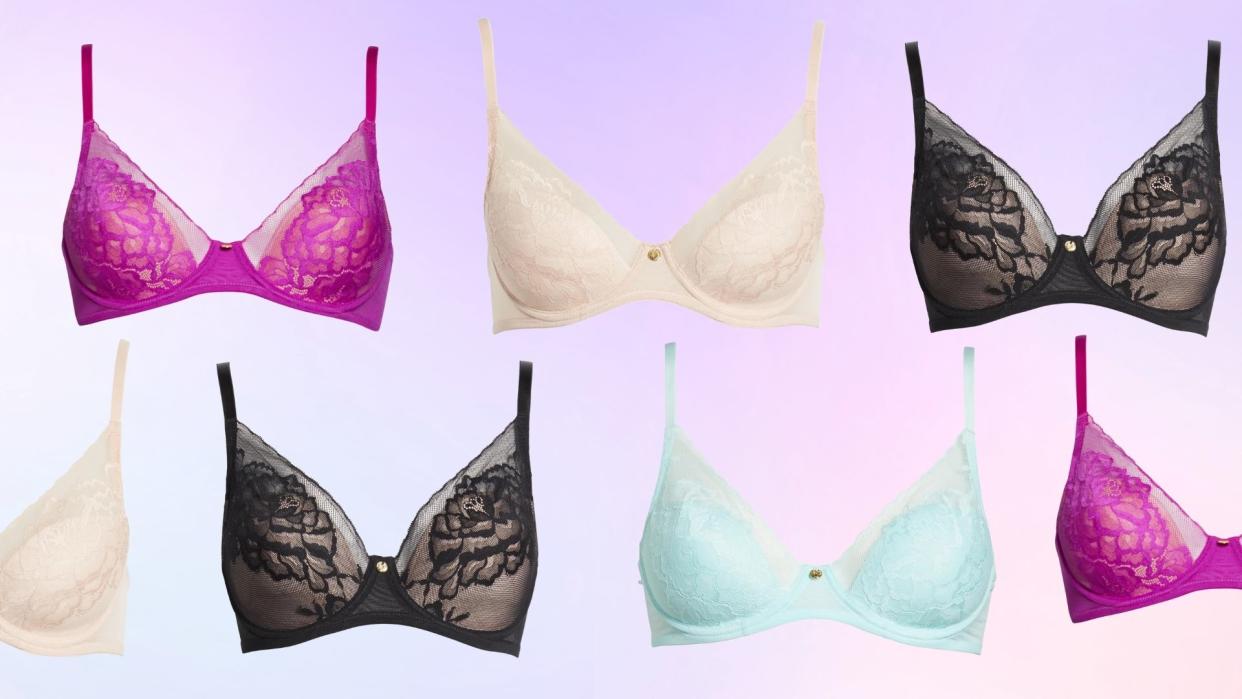 Nordstrom shoppers love this floral-inspired bra by Natori. 