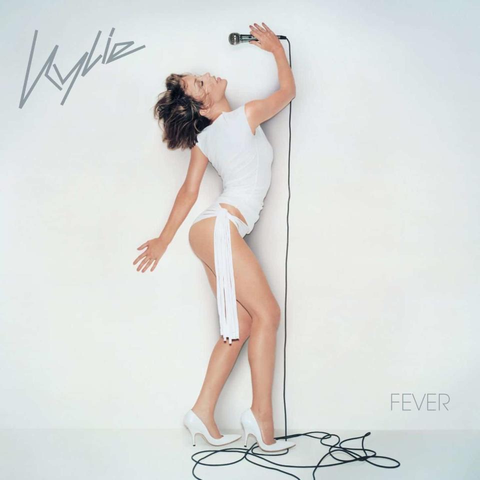 The album artwork for Fever by Kylie Minogue