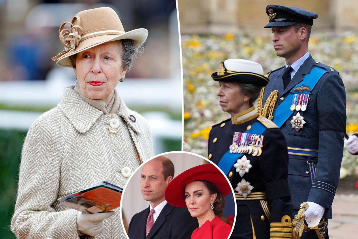 Prince William 'too tied up' as 'reliable' Princess Anne only person who can save the royals: expert