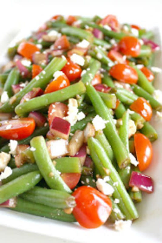 <p>The Garden Grazer</p><p>A fresh and delicious alternative to pasta salad!</p><p><a href="http://www.thegardengrazer.com/2013/02/balsamic-green-bean-salad.html?m=1" rel="nofollow noopener" target="_blank" data-ylk="slk:Get the recipe!;elm:context_link;itc:0;sec:content-canvas" class="link rapid-noclick-resp">Get the recipe!</a></p><p><strong>Related: <a href="https://parade.com/1371140/felicialim/salad-dressing-recipes/" rel="nofollow noopener" target="_blank" data-ylk="slk:38 Salad Dressings To Elevate Your Greens;elm:context_link;itc:0;sec:content-canvas" class="link rapid-noclick-resp">38 Salad Dressings To Elevate Your Greens</a></strong></p>