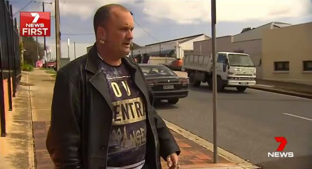 Iain Brundritt sells cars for a living. Source: 7 News