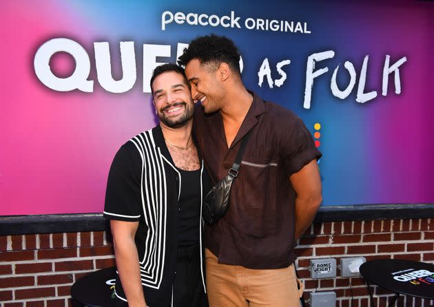 Johnny Sibilly and Devin Way (Photo: Peacock via Getty Images)