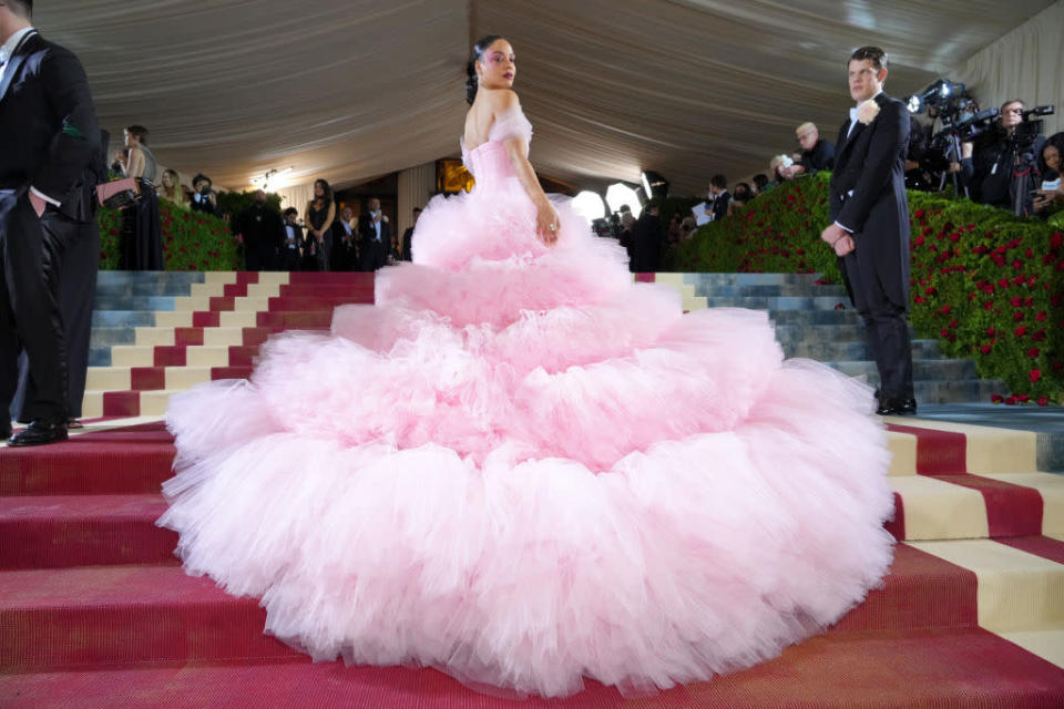 Tessa Thompson.<span class="copyright">Kevin Mazur—MG22/The Met Museum/Vogue/Getty Images</span>