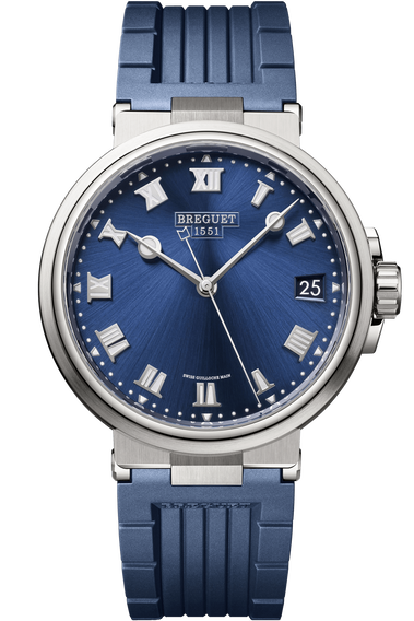 <p><a href="https://www.tourneau.com/watches/breguet/marine-5517-5517ti-y1-5zu-BRG0113623.html" rel="nofollow noopener" target="_blank" data-ylk="slk:Shop Now;elm:context_link;itc:0;sec:content-canvas" class="link ">Shop Now</a></p><p>Marine 5517</p><p>tourneau.com</p>