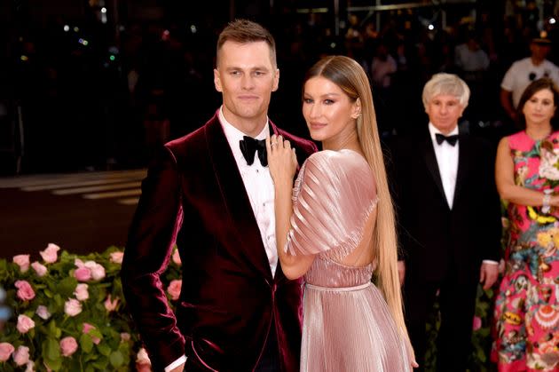 Tom Brady and Gisele Bündchen attend the 2019 Met Gala on May 6, 2019. (Photo: John Shearer via Getty Images)