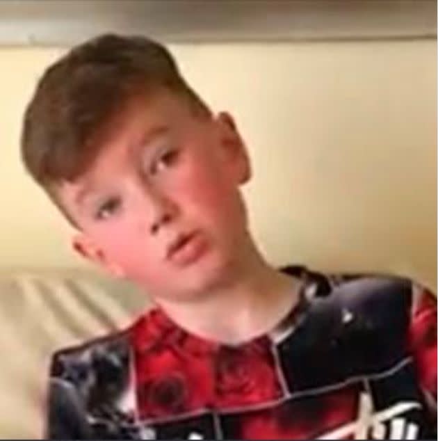 Alex Batty in a photo shared by Greater Manchester Police in 2017.