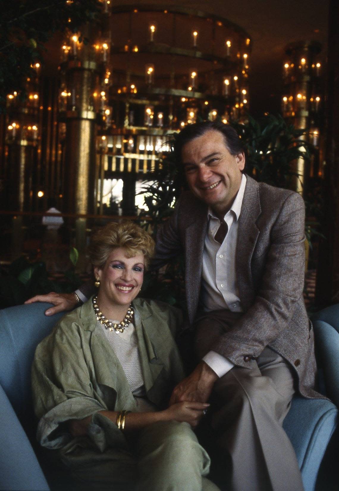 Irving and Marge Cowan, owners of Diplomat hotel in Hollywood