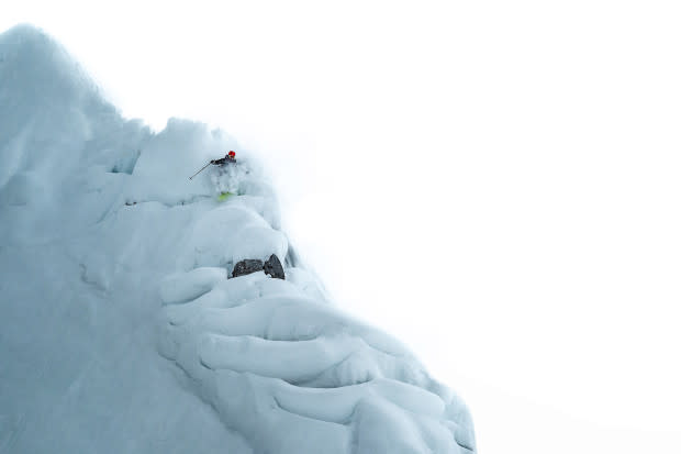 Pillowland. The day when Tirol turned into British Columbia. Skier: Jakob Fink. <em>Nordkette, Austria.</em><p>Photo: Christoph Johann</p>