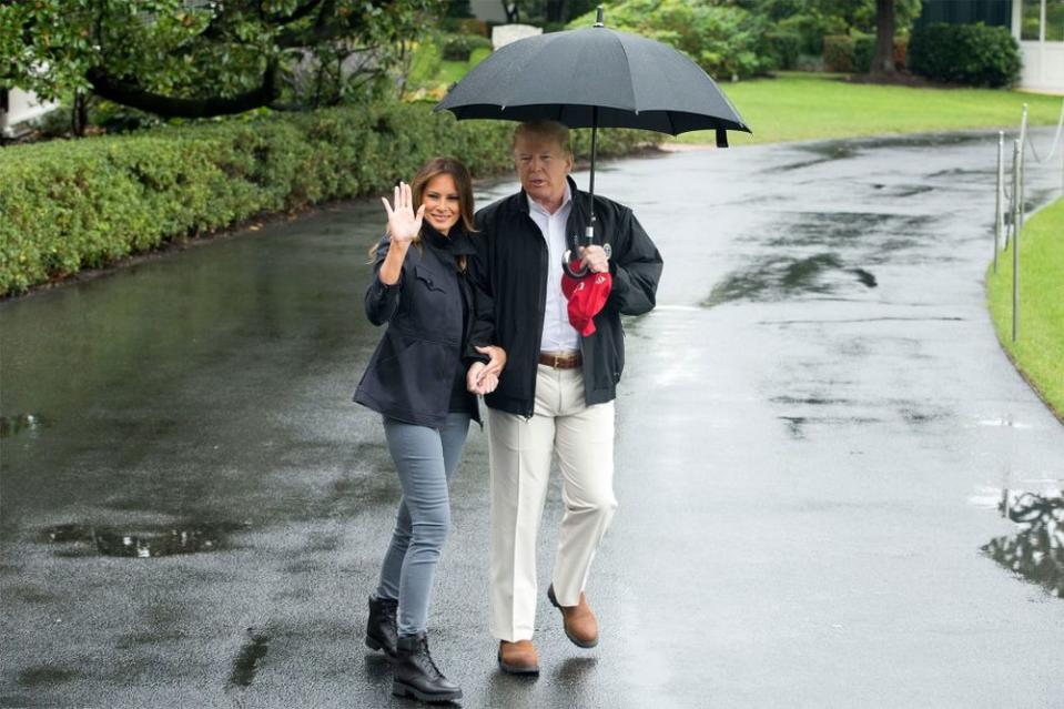 Melania and Donald Trump