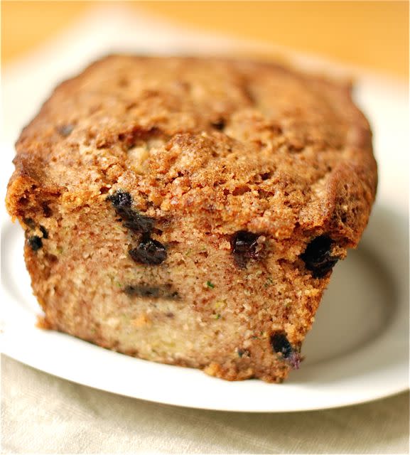 Zucchini Blueberry Bread