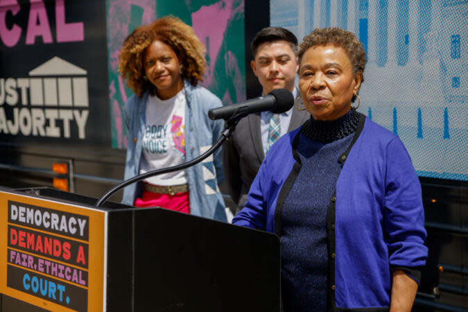 Rep. Barbara Lee | Kimberly White/Getty Images for Demand Justice